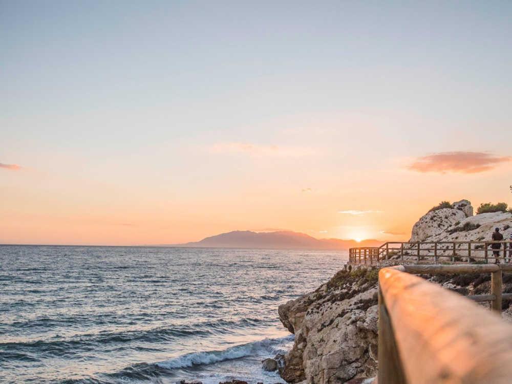 Apartamento completo de 1 dormitorio a 50m de la playa La Cala Del Moral Exterior foto